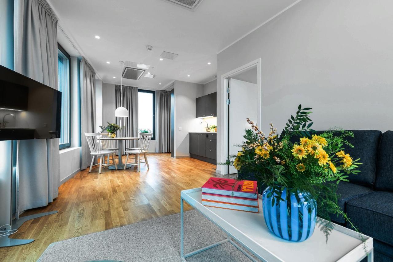 ستوكهولم Biz Apartment Bromma المظهر الخارجي الصورة A typical apartment at the residence