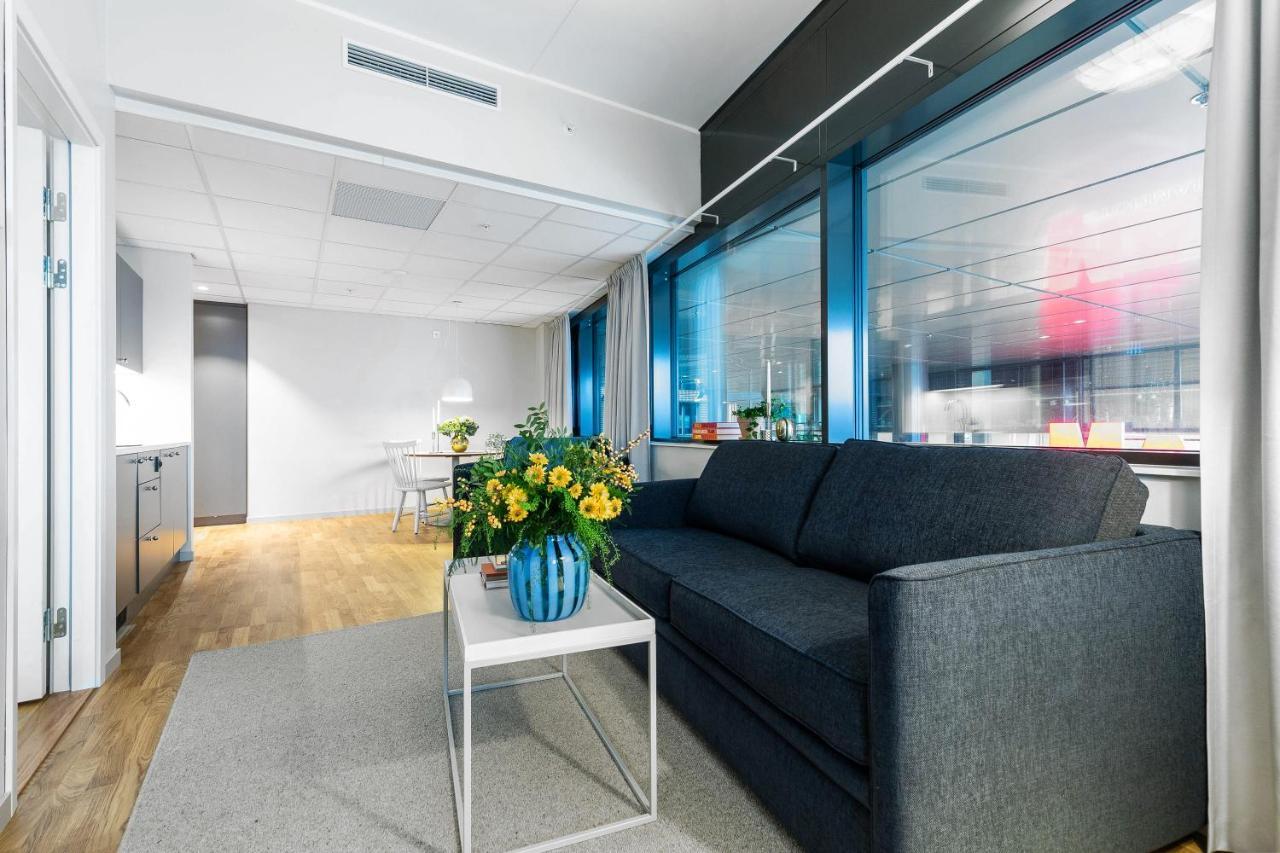 ستوكهولم Biz Apartment Bromma المظهر الخارجي الصورة The interior of the new building