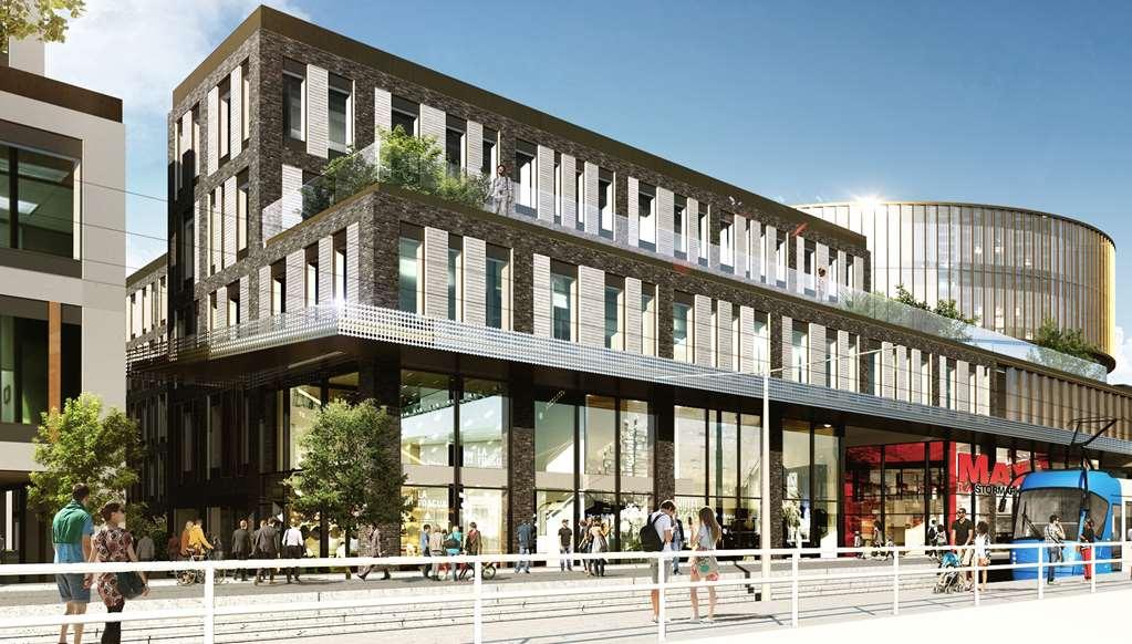ستوكهولم Biz Apartment Bromma المظهر الخارجي الصورة The proposed new station building